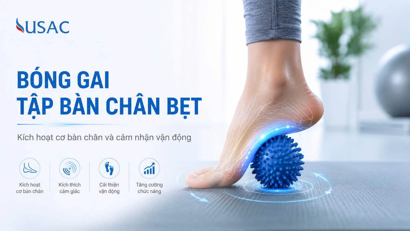 Bóng Gai Tập Bàn Chân Bẹt Bóng Gai Tập Bàn Chân Bẹt