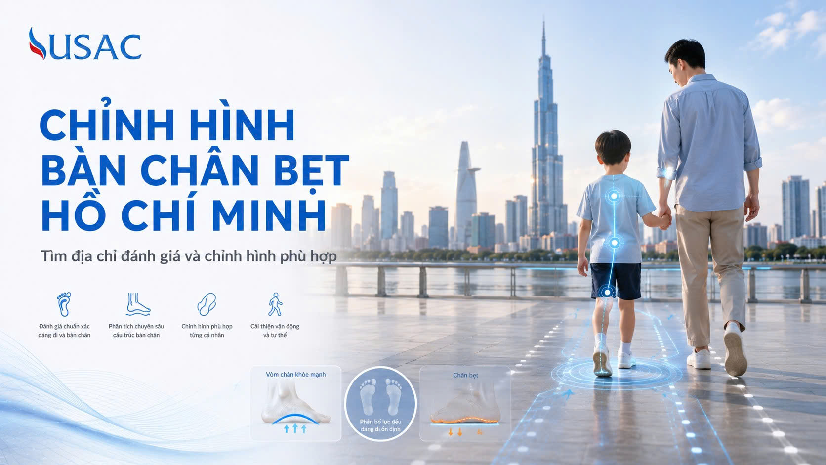 Chỉnh Hình Bàn Chân Bẹt Hồ Chí Minh