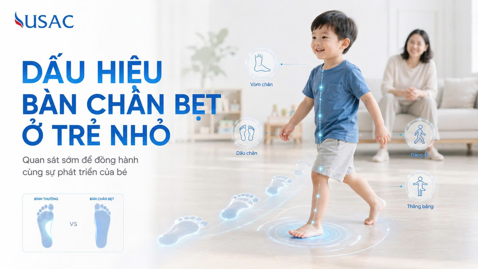Dấu Hiệu Bàn Chân Bẹt Ở Trẻ Nhỏ