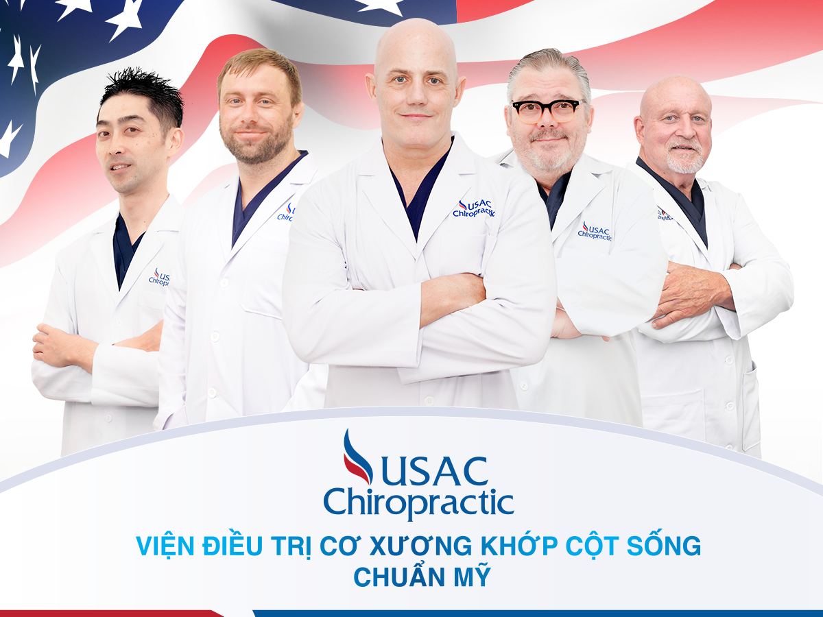 Đội ngũ bác sĩ người nước ngoài giàu kinh nghiệm tại USAC Chiropractic