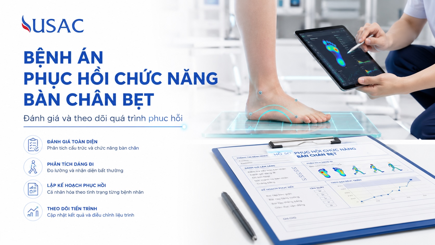 Bệnh Án Phục Hồi Chức Năng Bàn Chân Bẹt