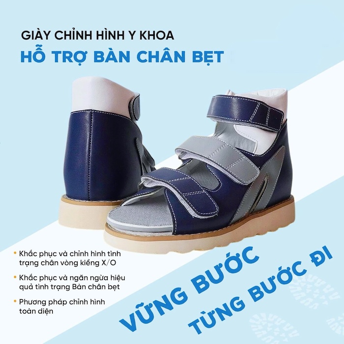 Giày Định Hình Bàn Chân Bẹt