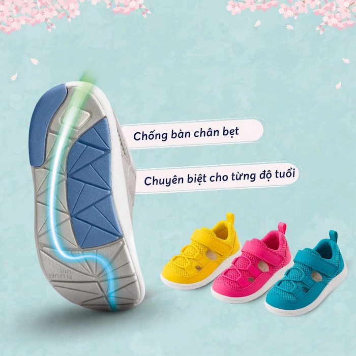 Giày Định Hình Bàn Chân Bẹt Cho Bé